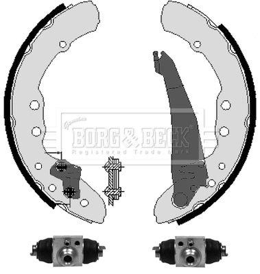 BORG & BECK Jarrukenkäsarja BBS1097K